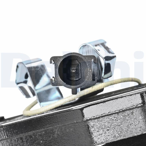 DELPHI LP2288 Bremsbelagsatz, Scheibenbremse f&uuml;r FIAT, Vorderachse