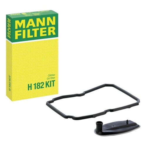Hydraulikfilter, Automatikgetriebe MANN-FILTER H 182 KIT f&uuml;r CHRYSLER SSANGYONG