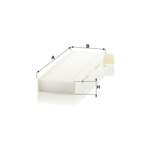 Filter, Innenraumluft MANN-FILTER CU 29 003-2 f&uuml;r CITRO&Euml;N FIAT PEUGEOT TOYOTA