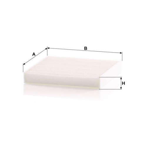 Filter, Innenraumluft MANN-FILTER CU 1919 f&uuml;r DAIHATSU JAGUAR SUBARU TOYOTA