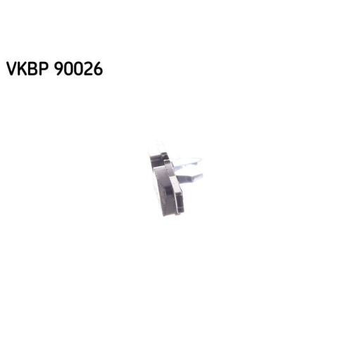 Bremsbelagsatz, Scheibenbremse SKF VKBP 90026 f&uuml;r BMW, Hinterachse