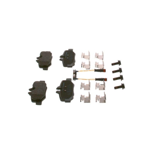 Bremsbelagsatz, Scheibenbremse BOSCH 0 986 494 603 f&uuml;r MERCEDES-BENZ