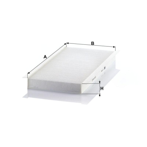 Filter, Innenraumluft MANN-FILTER CU 4054 f&uuml;r MERCEDES-BENZ