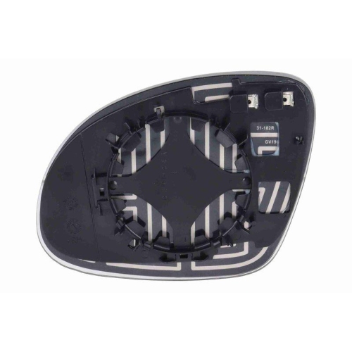 Spiegelglas, Außenspiegel VEMO V10-69-0047 Original VEMO Qualität für SEAT SKODA