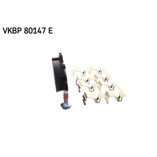 Bremsbelagsatz, Scheibenbremse SKF VKBP 80147 E f&uuml;r MERCEDES-BENZ, Vorderachse