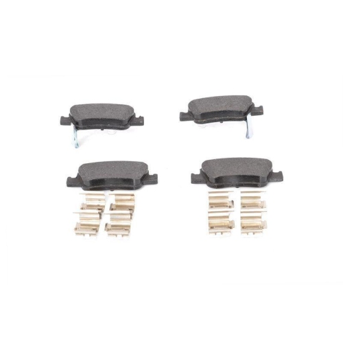 Bremsbelagsatz, Scheibenbremse BOSCH 0 986 494 651 f&uuml;r TOYOTA HYUNDAI LEXUS