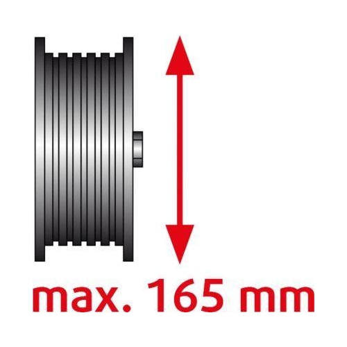 Abzieher, Riemenscheibe KS TOOLS 150.3170 für
