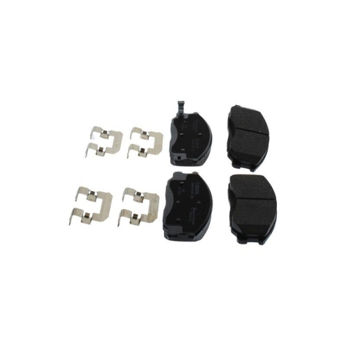 Bremsbelagsatz, Scheibenbremse BOSCH 0 986 494 650 f&uuml;r NISSAN SSANGYONG HYUNDAI
