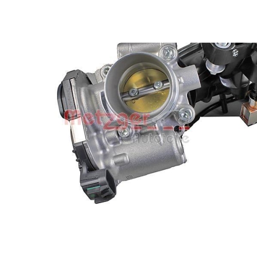 Saugrohrmodul METZGER 2100080 ORIGINAL ERSATZTEIL f&uuml;r OPEL GENERAL MOTORS