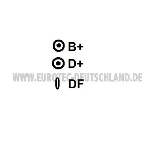 Generator EUROTEC 12030050 f&uuml;r VW