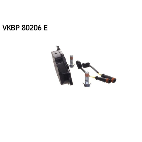 Bremsbelagsatz, Scheibenbremse SKF VKBP 80206 E f&uuml;r MERCEDES-BENZ, Vorderachse