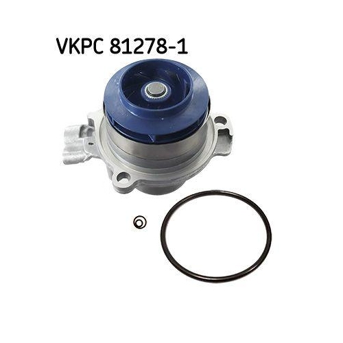 Wasserpumpe, Motork&uuml;hlung SKF VKPC 81278-1 Aquamax f&uuml;r AUDI MAN SEAT SKODA VW