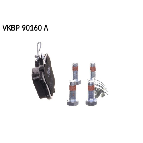 Bremsbelagsatz, Scheibenbremse SKF VKBP 90160 A f&uuml;r MITSUBISHI VOLVO PROTON