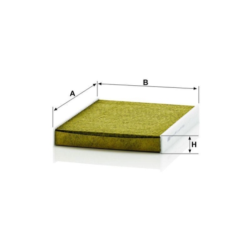 Filter, Innenraumluft MANN-FILTER FP 2533-2 FreciousPlus f&uuml;r BMW