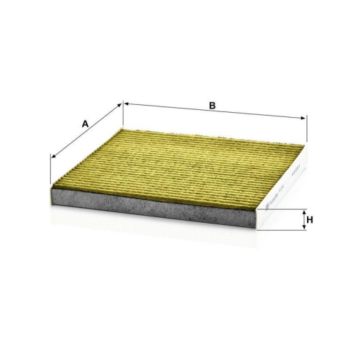Filter, Innenraumluft MANN-FILTER FP 2544 FreciousPlus f&uuml;r CHRYSLER CITRO&Euml;N FIAT