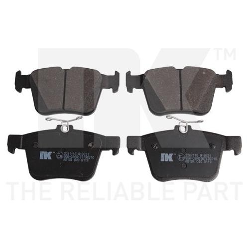 Bremsscheibe NK 2047115 f&uuml;r AUDI SEAT SKODA VW AUDI (FAW) CUPRA, Vorderachse