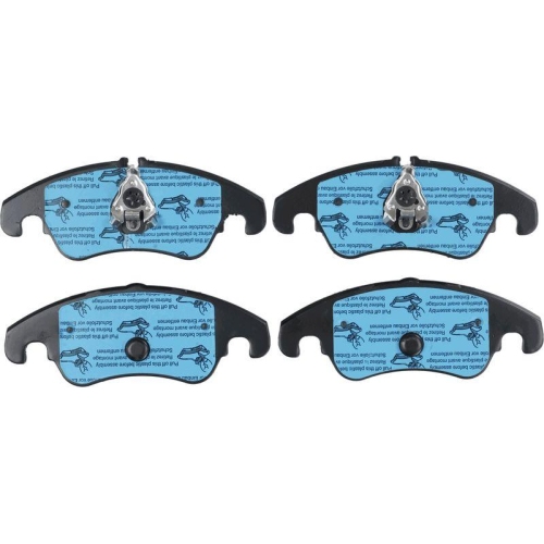 Bremsbelagsatz, Scheibenbremse TRW GDB1768 COTEC f&uuml;r VW AUDI (FAW), Vorderachse