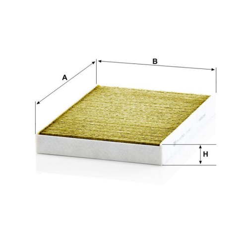 Filter, Innenraumluft MANN-FILTER FP 2742 FreciousPlus f&uuml;r CITRO&Euml;N PEUGEOT