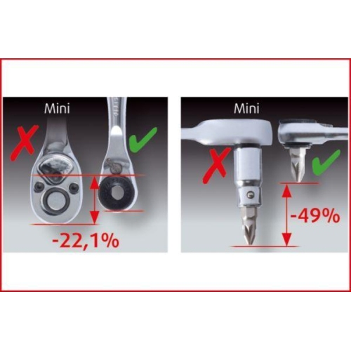 Umschaltknarre KS TOOLS 918.1595 für