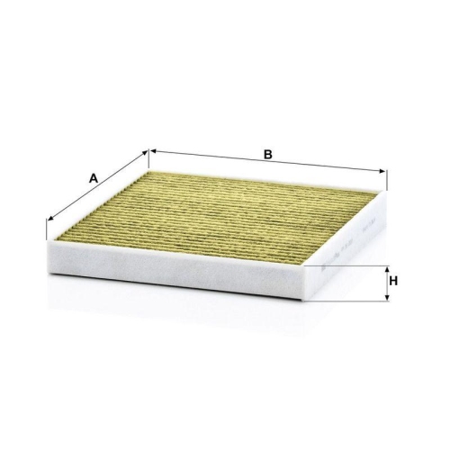 Filter, Innenraumluft MANN-FILTER FP 26 009 FreciousPlus f&uuml;r VAG