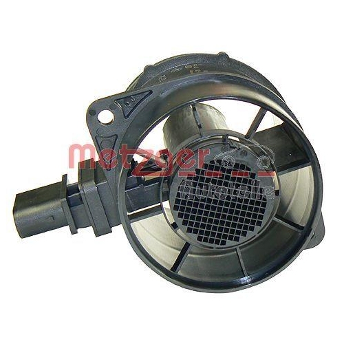 Luftmassenmesser METZGER 0890190 ORIGINAL ERSATZTEIL f&uuml;r MERCEDES-BENZ VW VAG