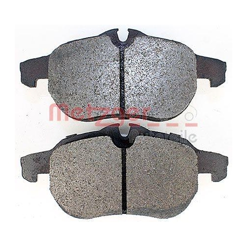 Bremsbelagsatz, Scheibenbremse METZGER 1170100 f&uuml;r FIAT OPEL SAAB VAUXHALL