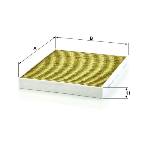 Filter, Innenraumluft MANN-FILTER FP 2757 FreciousPlus f&uuml;r OPEL VAUXHALL