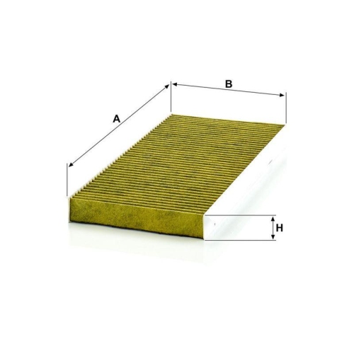 Filter, Innenraumluft MANN-FILTER FP 3567 FreciousPlus f&uuml;r FORD FORD USA