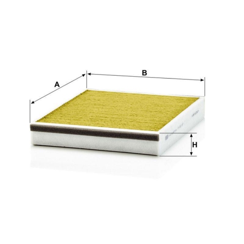 Filter, Innenraumluft MANN-FILTER FP 25 007 FreciousPlus f&uuml;r FORD VOLVO