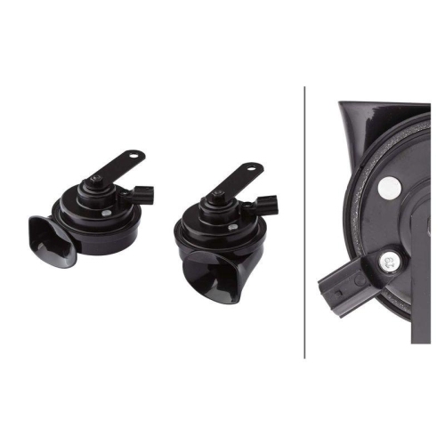 HELLA Horn 3FH 012 010-121 für HONDA