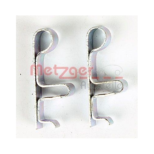 Bremsbelagsatz, Scheibenbremse METZGER 1170133 f&uuml;r CITRO&Euml;N DODGE MITSUBISHI JEEP