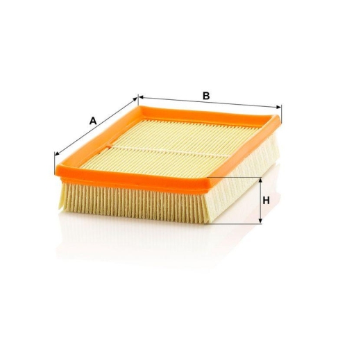 Luftfilter MANN-FILTER C 2448 f&uuml;r SUZUKI