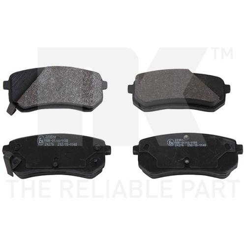 Bremsscheibe NK 203517 f&uuml;r HYUNDAI KIA, Vorderachse