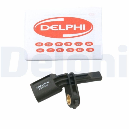 DELPHI SS20036 Sensor, Raddrehzahl f&uuml;r AUDI SEAT SKODA VW, Hinterachse rechts