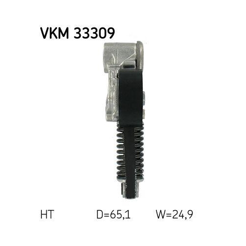 Riemenspanner, Keilrippenriemen SKF VKM 33309 f&uuml;r CITRO&Euml;N, links