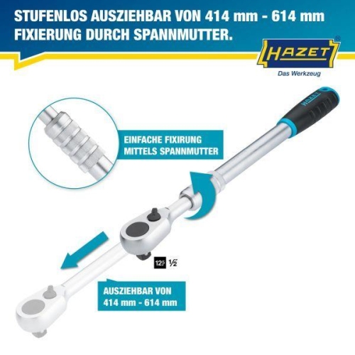 Umschaltknarre HAZET 916HPLG für