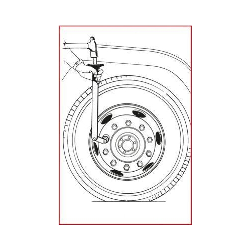 Schlagwerkzeugsatz KS TOOLS 150.2090 f&uuml;r