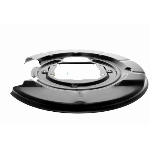 VAICO Spritzblech, Bremsscheibe links und rechts Hinterachse V20-3594 + V20-3595 f&uuml;r BMW