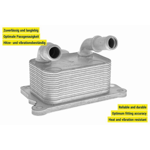 Ölkühler, Motoröl VEMO V30-60-1348 Original VEMO Qualität für MERCEDES-BENZ