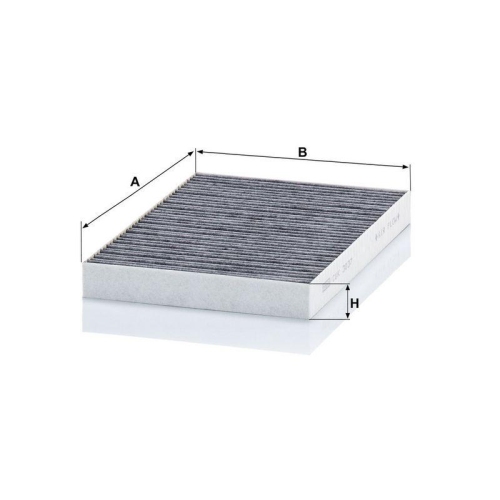 Filter, Innenraumluft MANN-FILTER CUK 3037 f&uuml;r VAG