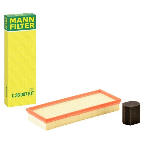 Luftfilter MANN-FILTER C 36 007 KIT f&uuml;r CITRO&Euml;N OPEL PEUGEOT TOYOTA