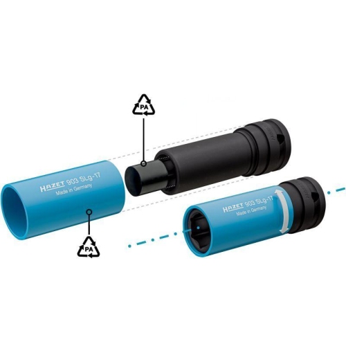 Kraft-Stecknuss HAZET 903SLG-17 für BMW