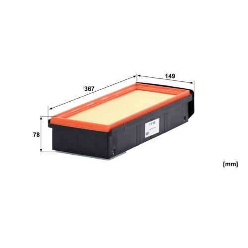 Luftfilter MANN-FILTER C 37 009 f&uuml;r BMW