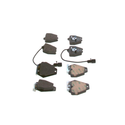 Bremsbelagsatz, Scheibenbremse BOSCH 0 986 494 436 f&uuml;r AUDI VW, Vorderachse