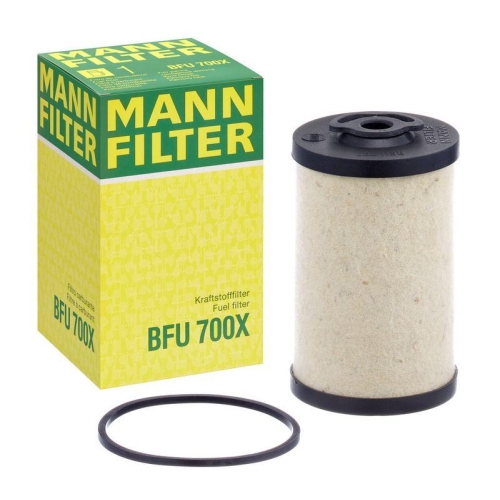 Kraftstofffilter MANN-FILTER BFU 700 x f&uuml;r HANOMAG HENSCHEL MERCEDES-BENZ VOLVO