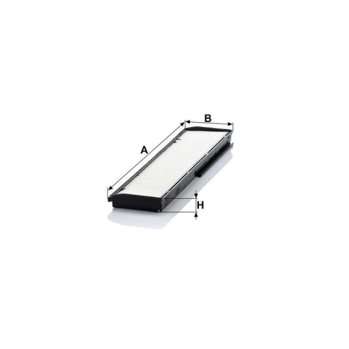 Filter, Innenraumluft MANN-FILTER CU 3822-2 f&uuml;r MERCEDES-BENZ