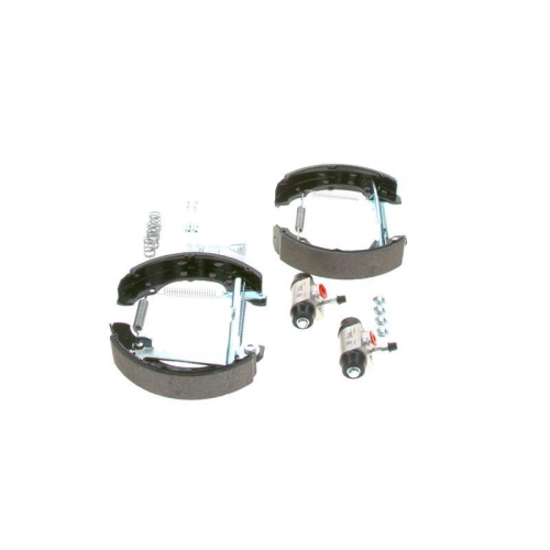 Bremsbackensatz BOSCH 0 204 114 690 KIT SUPERPRO f&uuml;r SEAT SKODA VW, Hinterachse