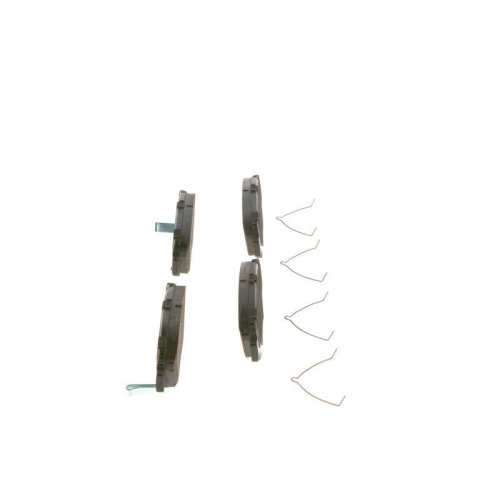 Bremsbelagsatz, Scheibenbremse BOSCH 0 986 494 562 f&uuml;r HONDA, Vorderachse