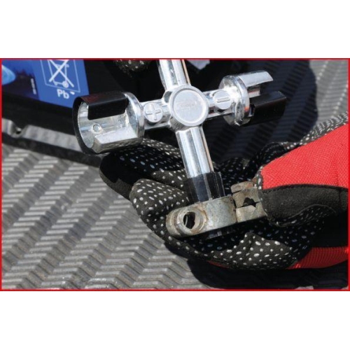 Batteriepol-/Klemmenfr&auml;ser KS TOOLS 700.1195 f&uuml;r