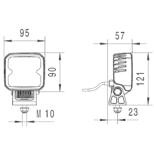 HELLA R&uuml;ckfahrleuchte 2ZR 996 284-501 f&uuml;r IVECO FAUN TERBERG-BENSCHOP MANITOU